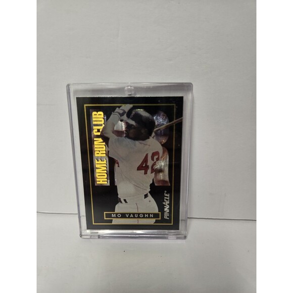 1993 Pinnacle Home Run Club Mo Vaughn Boston Red Sox #40 - Picture 1 of 3